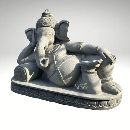 Sleeping Ganesh Idol 2.5ft