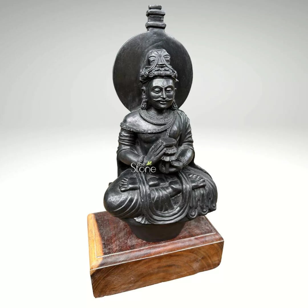 Bodhisattva Meditating Sculpture 2ft