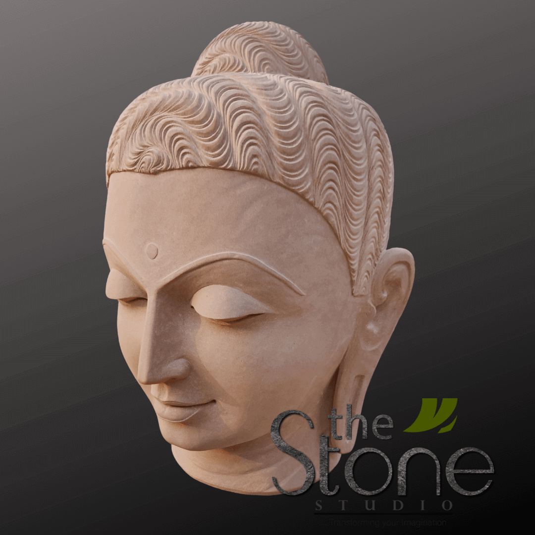 Buddha Head 3′