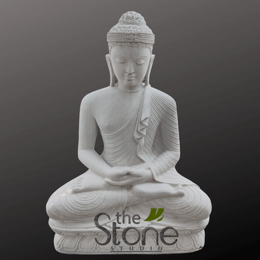 Buddha White Statue 4ft