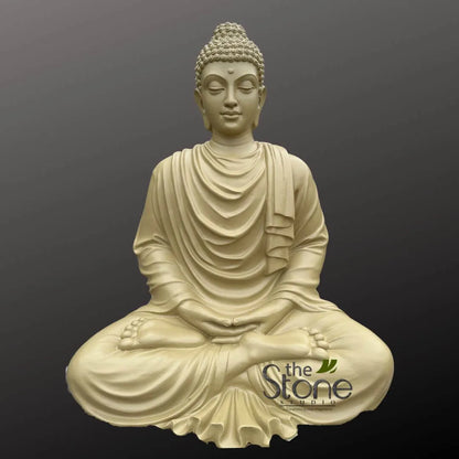 Fibre Buddha Statue 4′