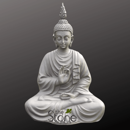 Clay Buddha Statue (Fibre) 36″