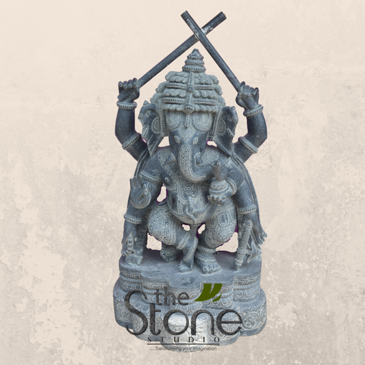 Ganapati Murti in Dancing Position 4.5ft