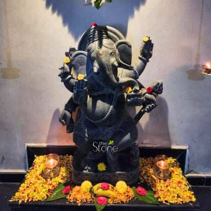 Dancing Ganesha Statue 3ft