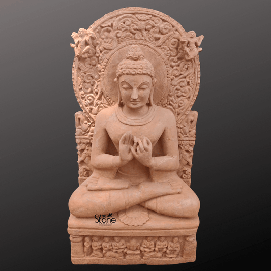 Dharmachakra Buddha Statue For Garden 3ft