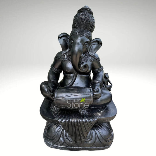 Dholak Ganesha Statue 5ft