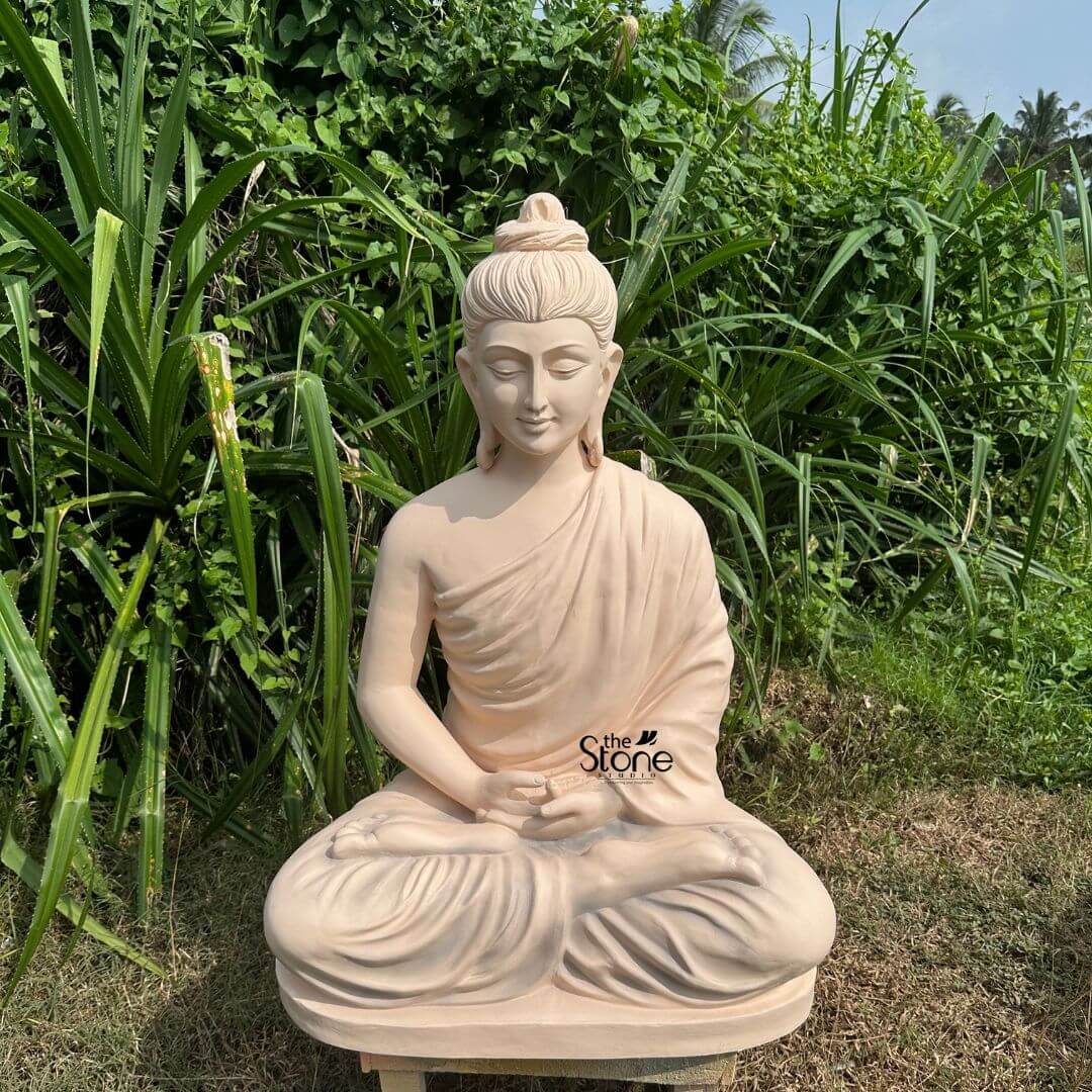 Gautam Buddha Fiber Statue 3ft