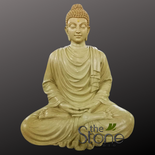Fibre Buddha Statue 4′