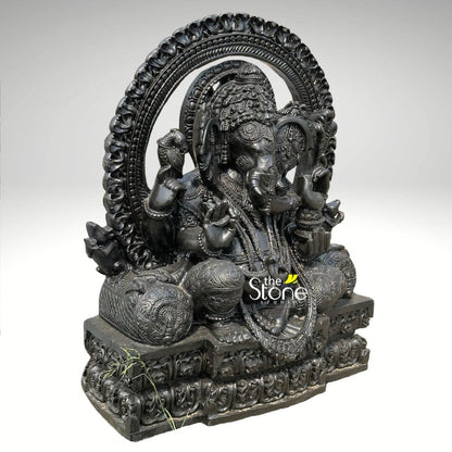 36” Large Sitting Lord Ganapati Statue