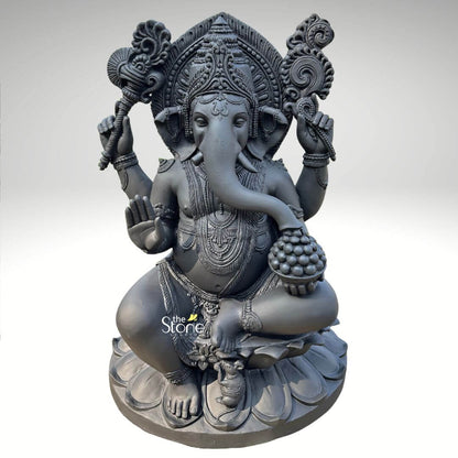 Fiber Ganesha Statue 3.5ft