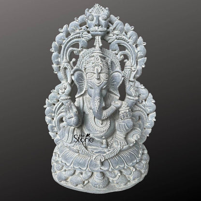 Lord Ganesha Granite Sculpture 2ft