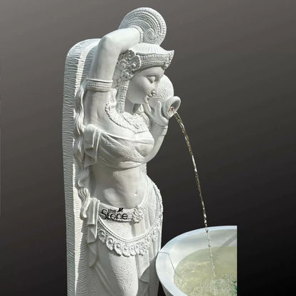 Balinese Lady Water Fountain 5ft
