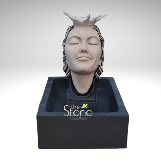 Lady Face Water Fountain 3.5ft