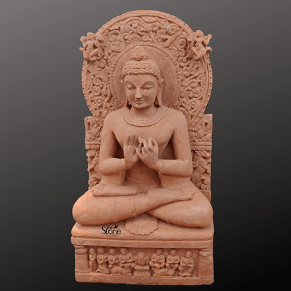 Dharmachakra Buddha Statue For Garden 3ft