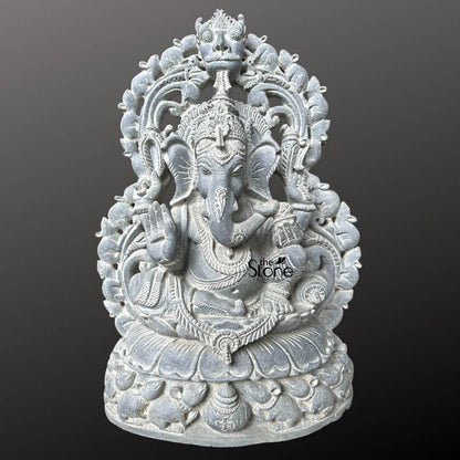 Lord Ganesha Granite Sculpture 2ft