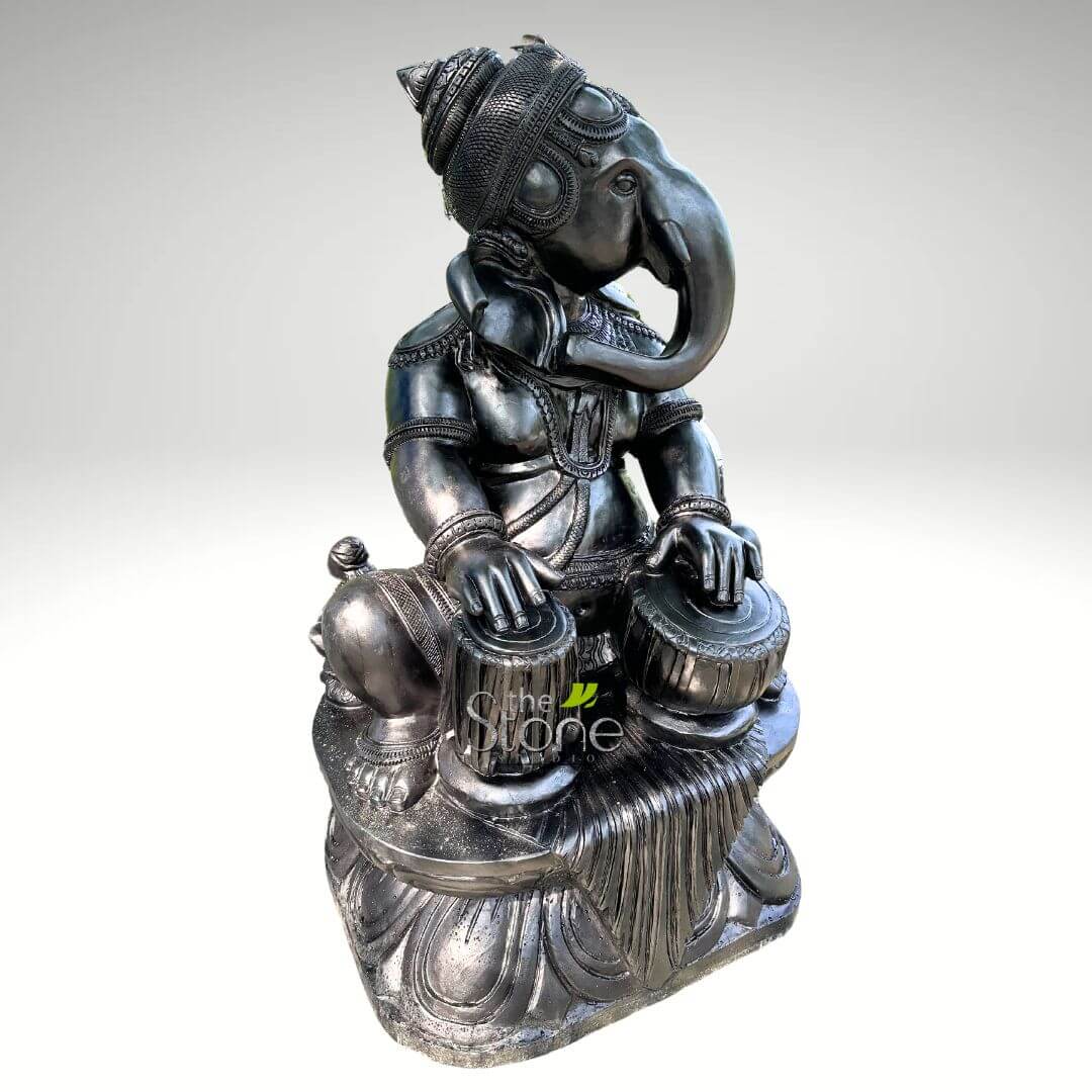 Ganpati Playing Tabla Statue 5ft