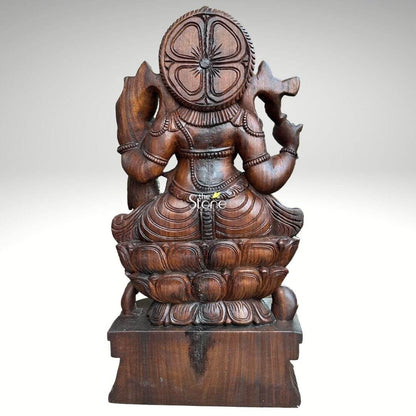 Lord Ganesha With Consort Statue 3ft