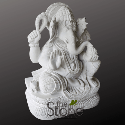 Marble Ganesh Idol 2.5ft