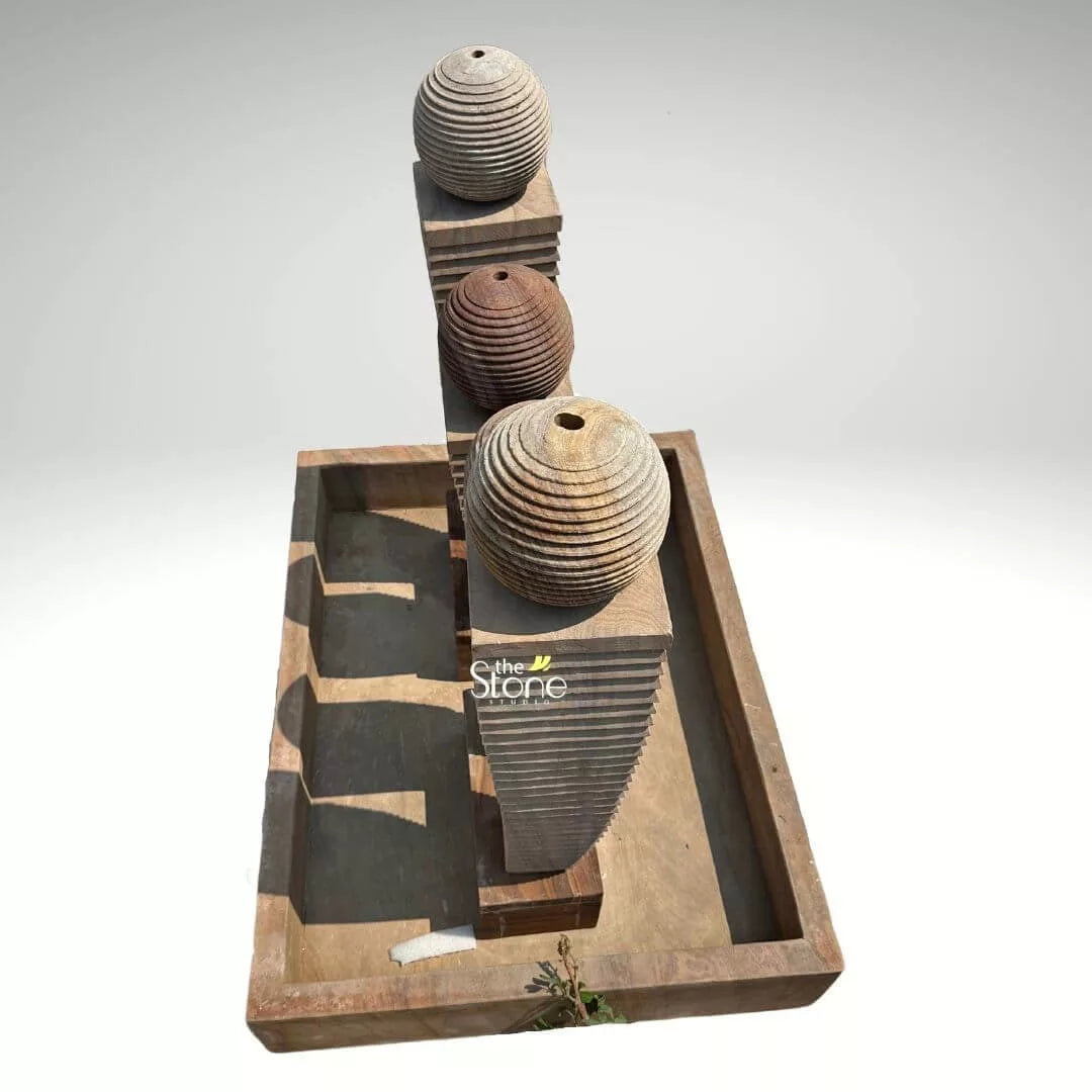 Four Pillar Garden Fountain 4ft