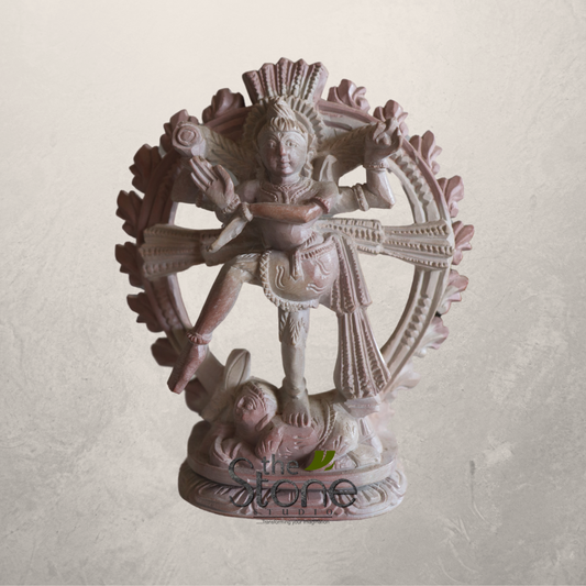 Natraj Gift Stone Sculpture 4″