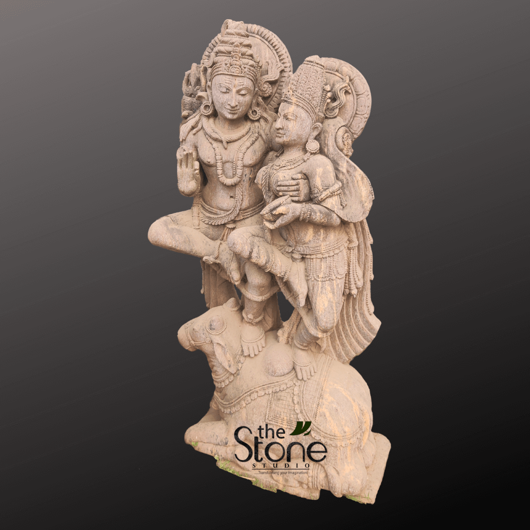 Shiv Parvati Idol Online 4ft