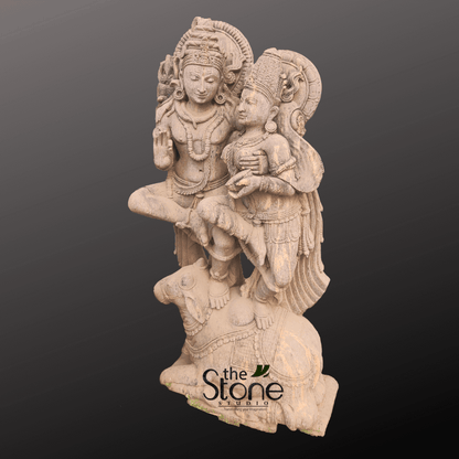 Shiv Parvati Idol Online 4ft