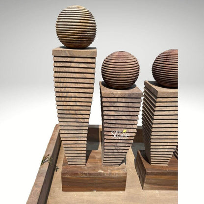 Four Pillar Garden Fountain 4ft