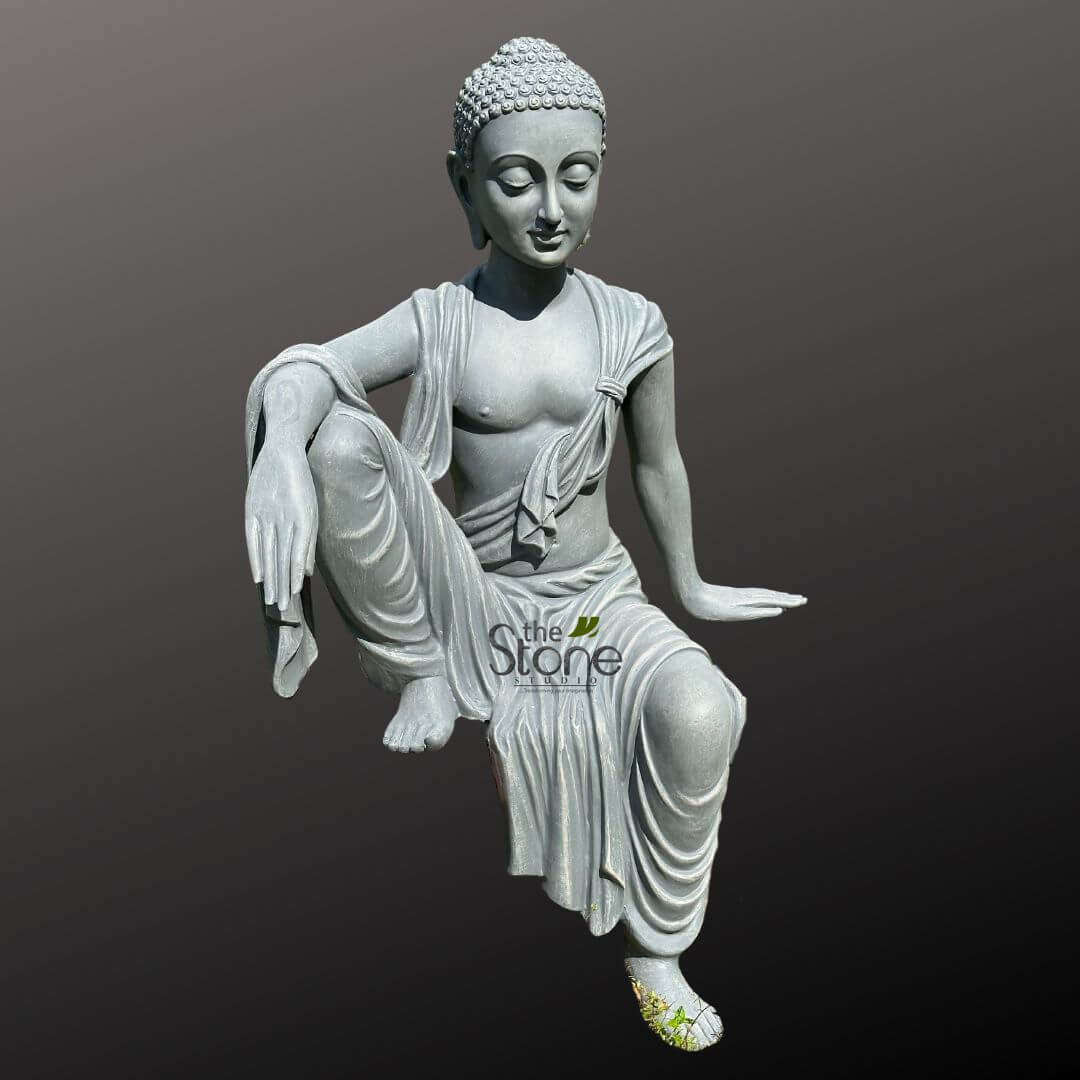 Relaxing Buddha Statue 3.5ft