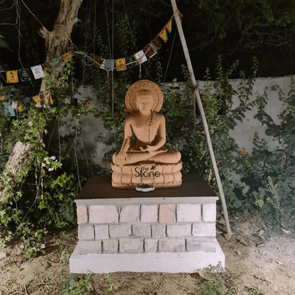 Sandstone Buddha Statue 4ft