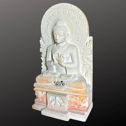 Sarnath Buddha Stone Statue 10″