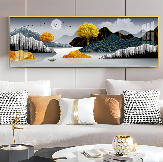 Fantasy Island Premium Acrylic Horizontal Wall Art