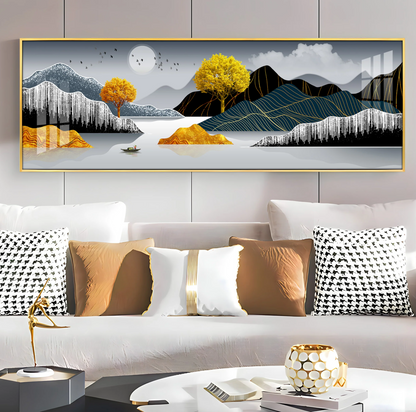 Fantasy Island Premium Acrylic Horizontal Wall Art