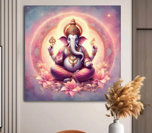 YF Glamorous Creative Ganesha Painting