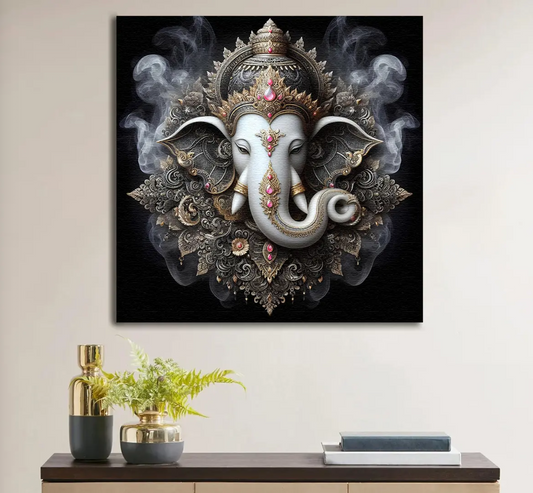 YF Modern Ethnic Ganesh Art
