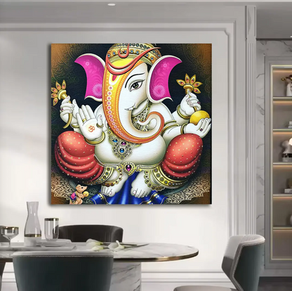 YF Sparkling Traditional Ganesh Art
