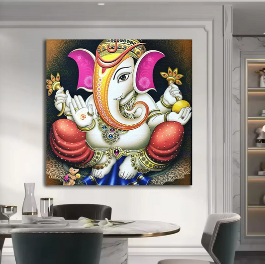 YF Sparkling Traditional Ganesh Art