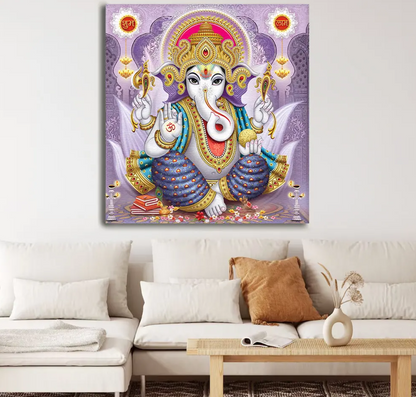 YF Traditional Look Ganesha Painting