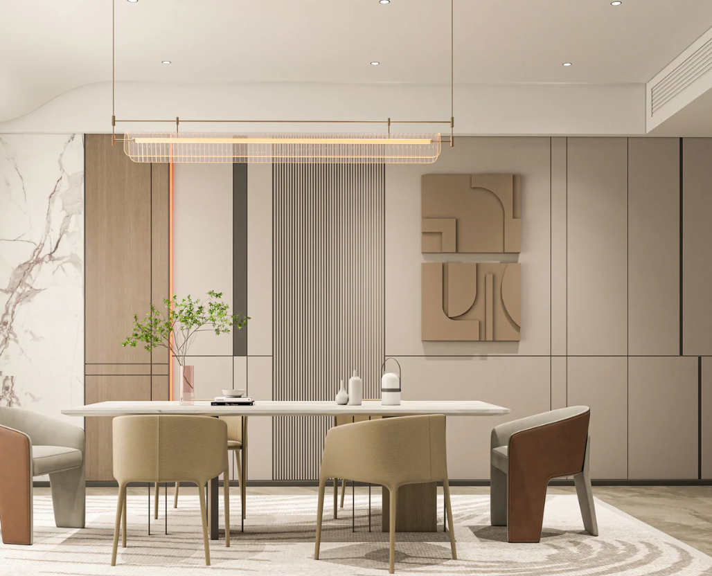 AWA - 3D Abstract Relief Wall Art – Home Decor Sculpture - (Set of 2)