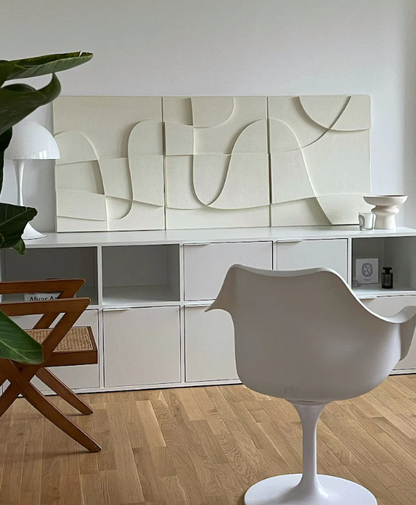 AWA - 3D Abstract modern texture wall art(Set of 3)