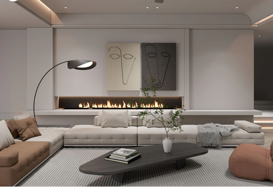 AWA - 3D Abstract Wall Art – Home Decor Sculpture - (Set of 2) (Copy)