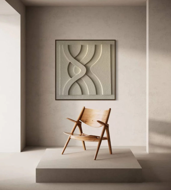 AWA - 3D Minimalist wall art