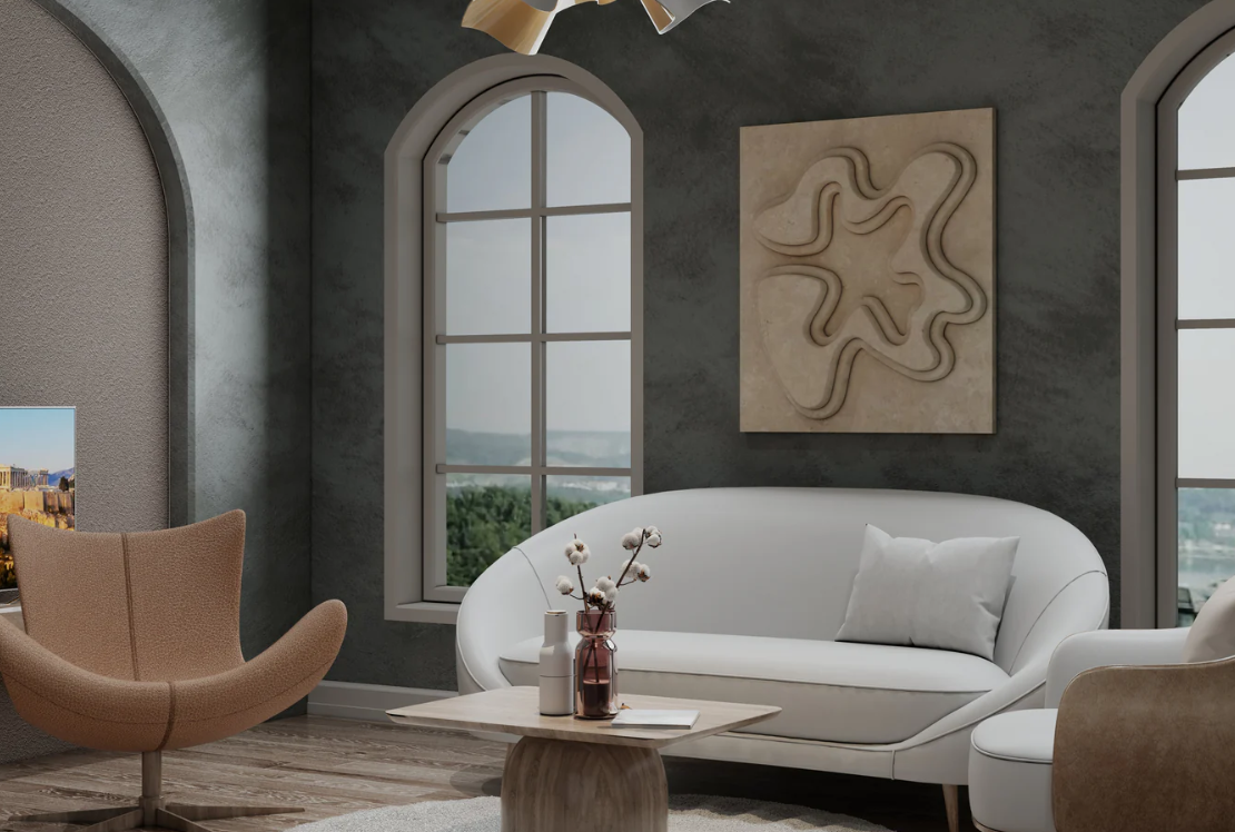 AWA - 3D Minimalist wall art.