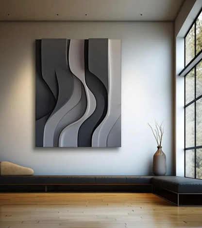 AWA - Abstract Colour 3D Wall Art