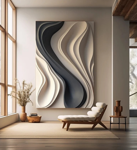 AWA - Abstract Colour 3D Wall Art
