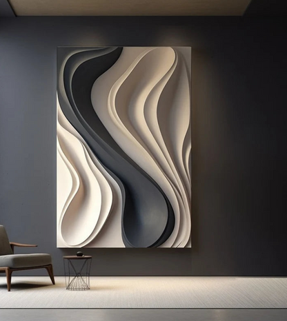 AWA - Abstract Colour 3D Wall Art