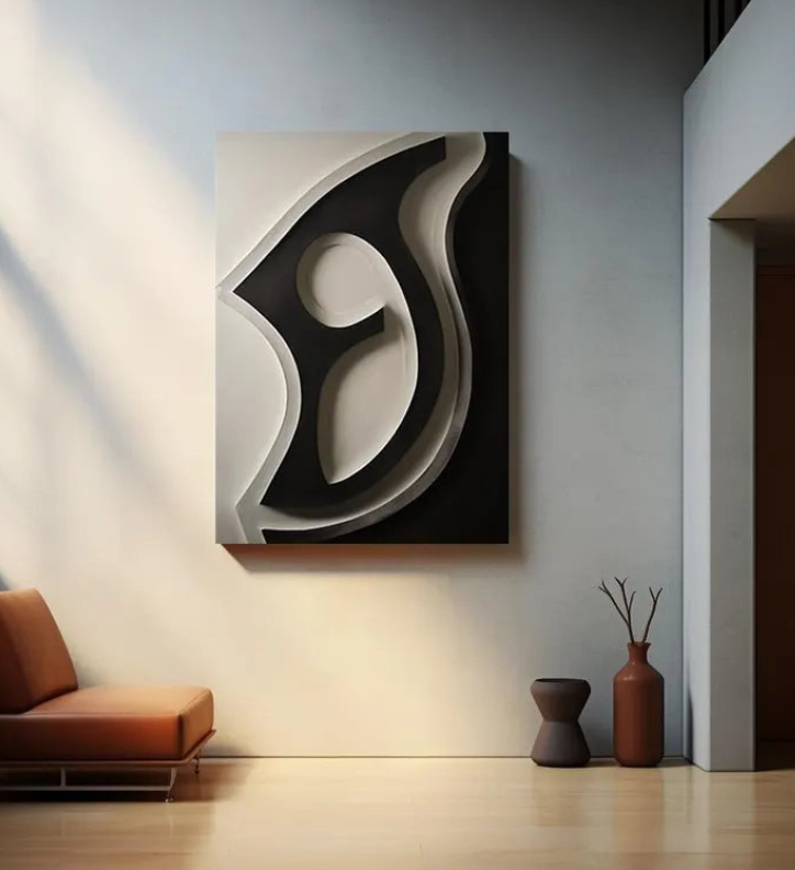 AWA - Abstract Colour 3D Wall Art