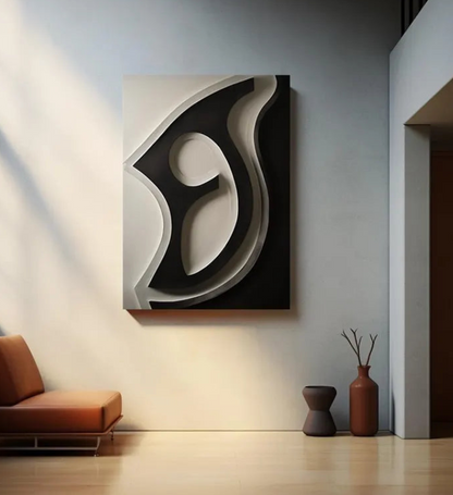 AWA - Abstract Colour 3D Wall Art