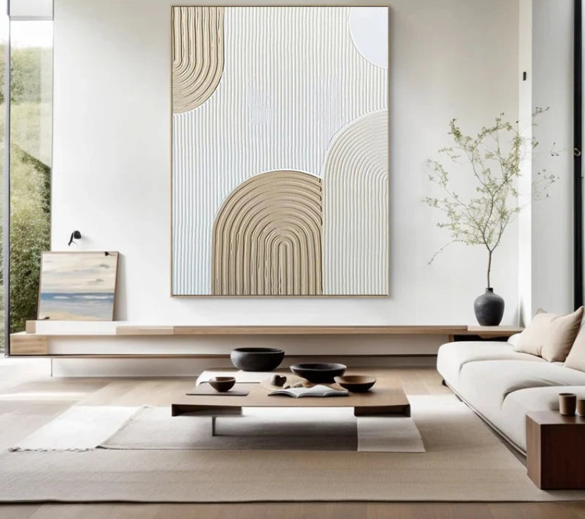 AWA - Abstract 3D hand wall art