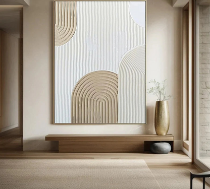 AWA - Abstract 3D hand wall art