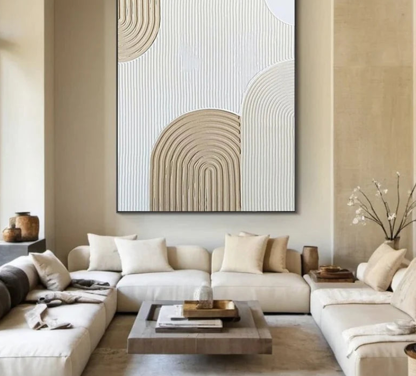AWA - Abstract 3D hand wall art